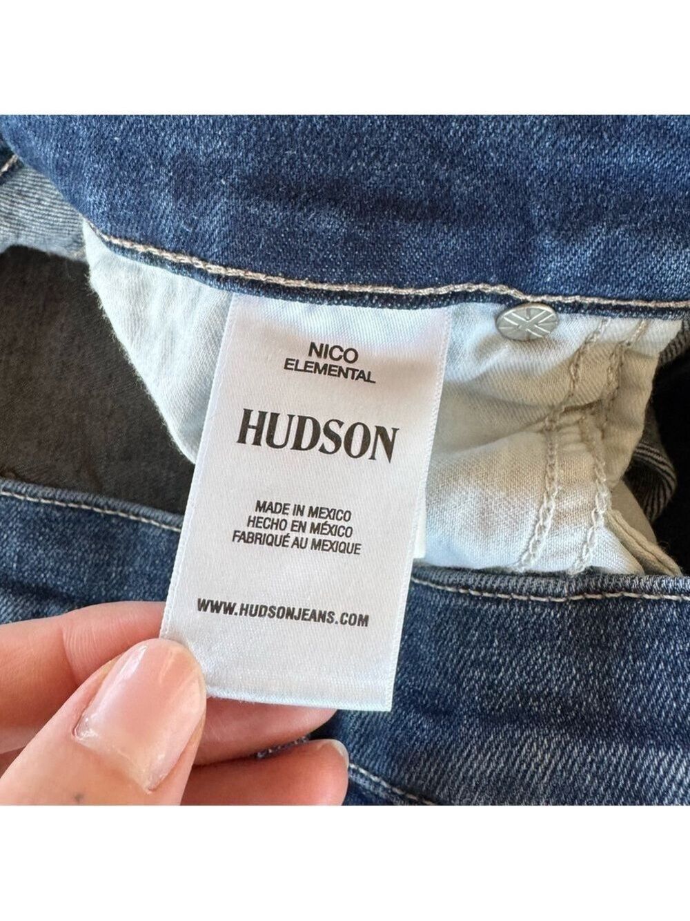 Hudson Jeans Nico Elemental Nico Mid-Rise Straight Ankle Size 28 - Picture 10 of 13